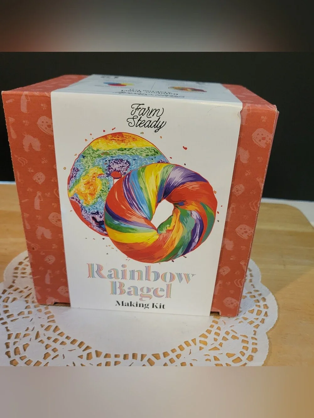 Rainbow Bagel Making Kit - Multicolor